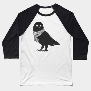 Owl Wanderer Baseball T-Shirt